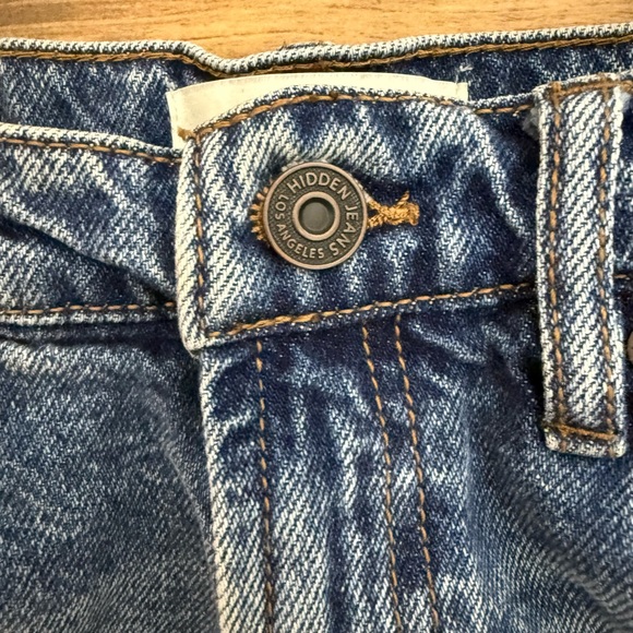 Neuflora/Hidden Women's Blue Wide Leg Jeans sz 26 - Picture 3 of 7